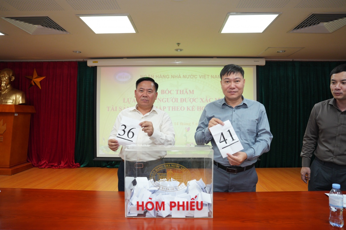 NHNN thực hiện bốc thăm xác minh tài sản, thu nhập tại các cơ quan, đơn vị năm 2026 - Ảnh 3