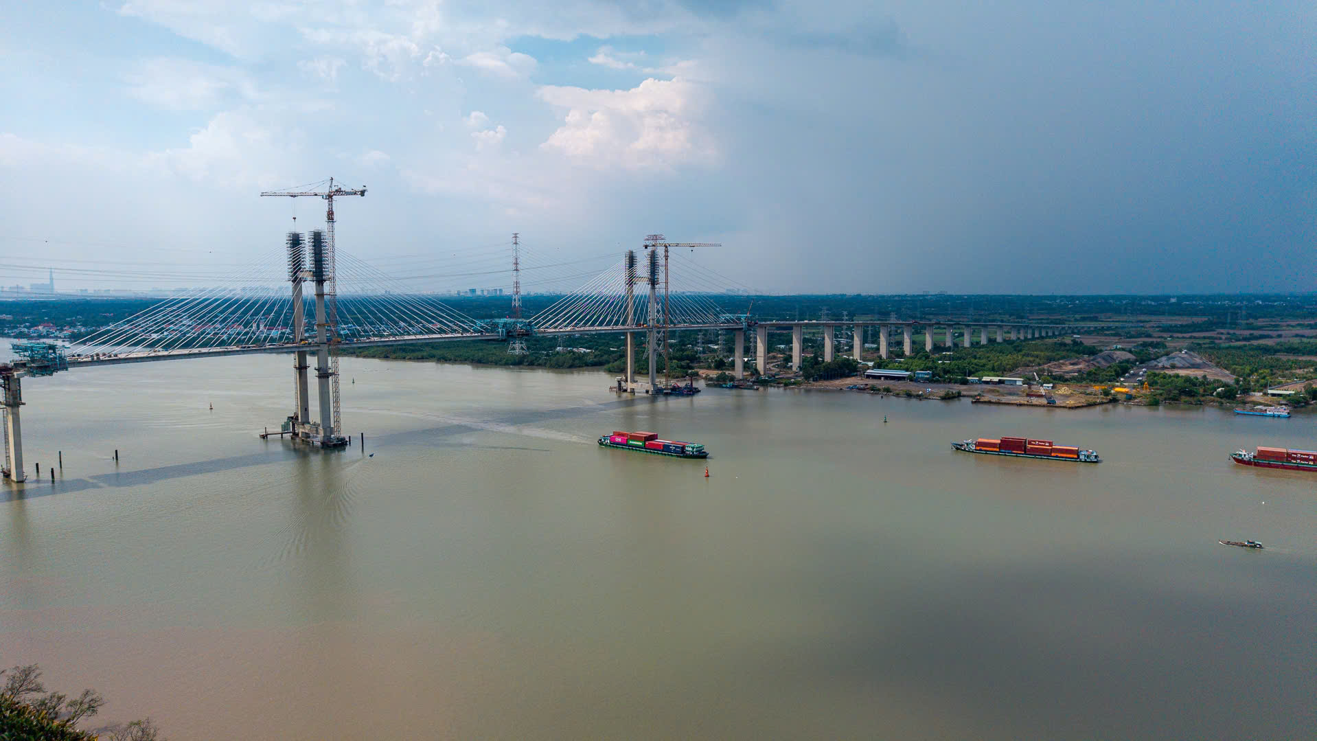 Cầu Phước Khánh sắp nối mạch toàn tuyến cao tốc Bến Lức- Long Thành - Ảnh 2