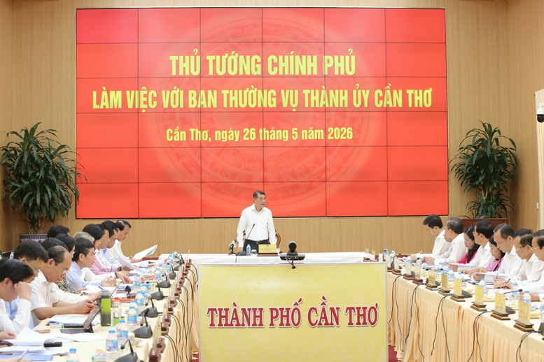 Là TP trực thuộc Trung ương nhưng tăng trưởng GRDP quý I/2026 lại thuộc nhóm thấp cả nước, lãnh đạo Cần Thơ nói gì trong cuộc họp mới đây với Thủ tướng? - Ảnh 2
