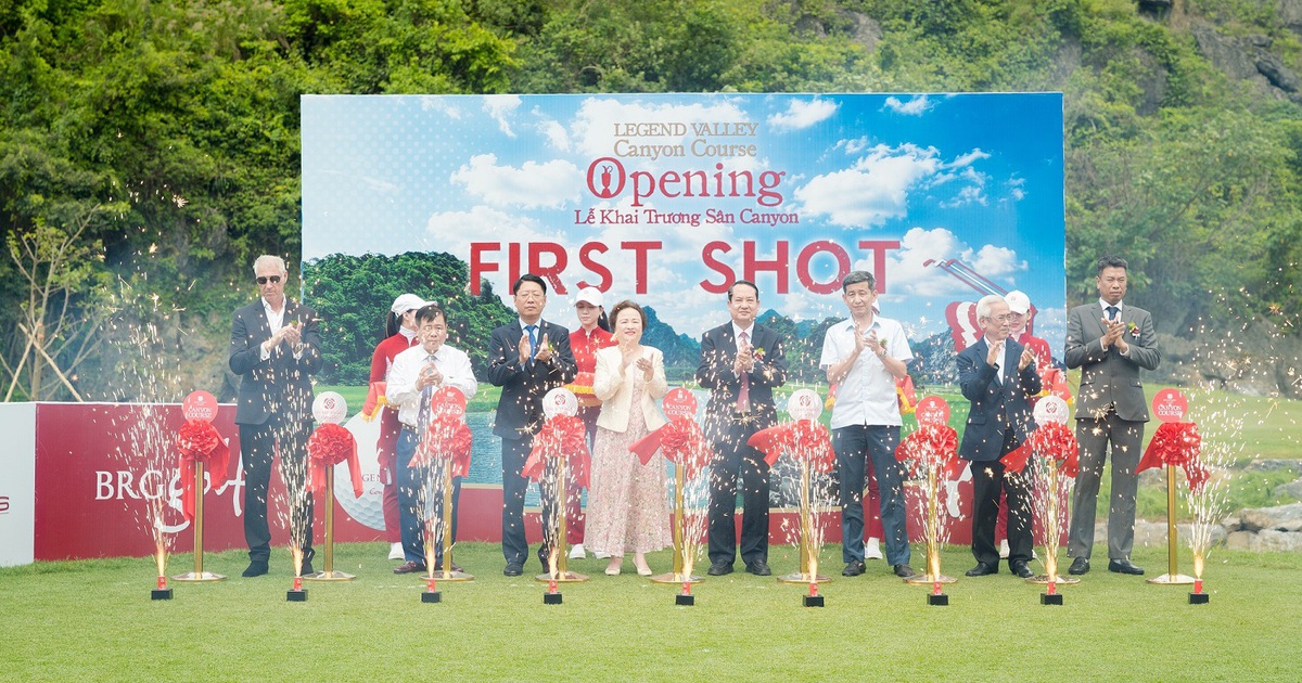 Legend Valley Country Club khai trương sân gôn đẳng cấp quốc tế tại Ninh Bình