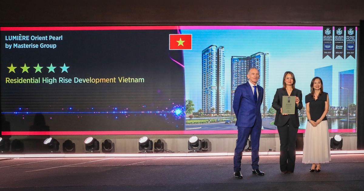 Masterise Homes nối dài chuỗi công nhận quốc tế cho năng lực định chuẩn hàng hiệu