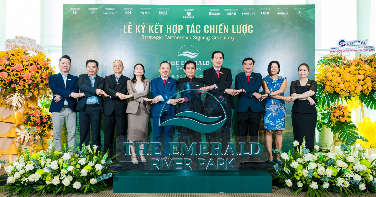 The Emerald River Park: Căn hộ cao cấp ven sông Sài Gòn của Tập đoàn Lê Phong