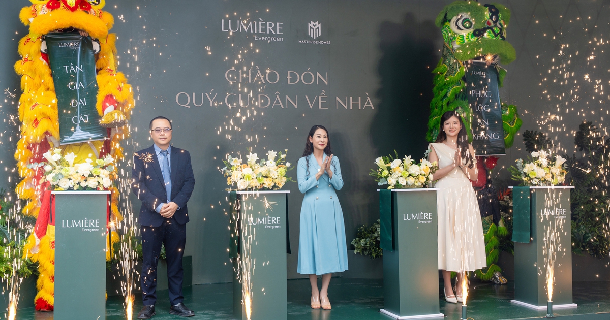 LUMIÈRE Evergreen chào đón những cư dân đầu tiên, hành trình ‘Sống là nhiều hơn thế’