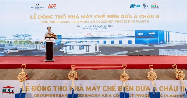 Tập đoàn Nguyên liệu Á Châu khởi công nhà máy chế biến dừa đẳng cấp thế giới - Ảnh 2