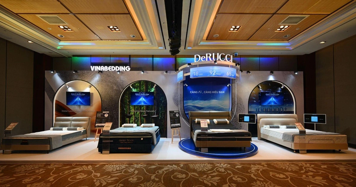 Khai trương showroom DeRUCCI VINABEDDING - Hệ thống chăm sóc giấc ngủ thông minh