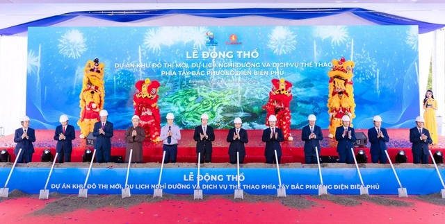 Vingroup động thổ đại đô thị lớn nhất Điện Biên - Ảnh 1