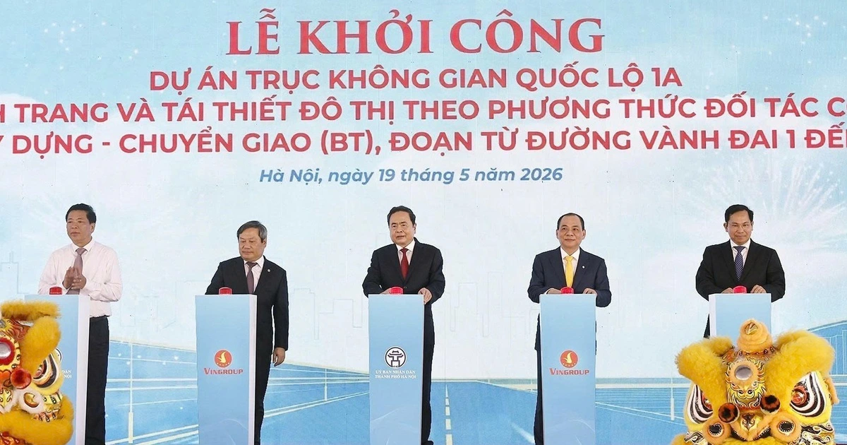 Gần 162.000 tỉ đồng mở rộng QL1A ở Hà Nội lên 16 làn xe