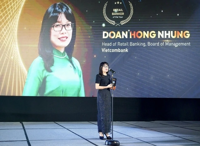 Giám đốc Khối bán lẻ Vietcombank được vinh danh tại WFIS 2026 - Ảnh 1