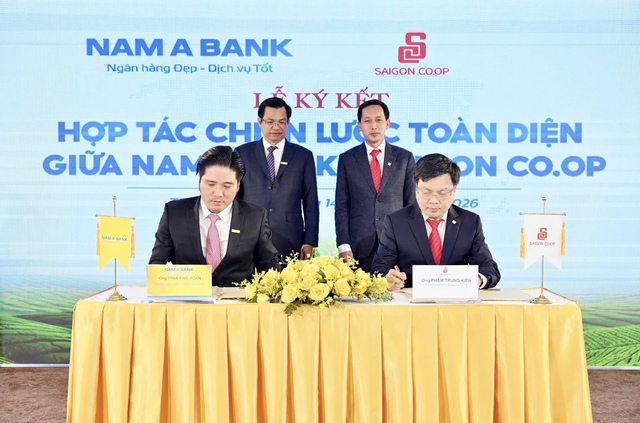 Nam A Bank hợp tác cùng Saigon Co.op phát triển mô hình hệ sinh thái toàn diện - Ảnh 1