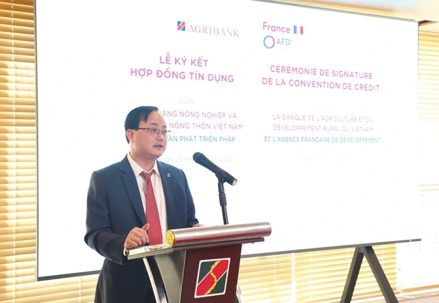 Agribank ký kết Hợp đồng tín dụng Hạn mức tài chính khí hậu với AFD - Ảnh 2