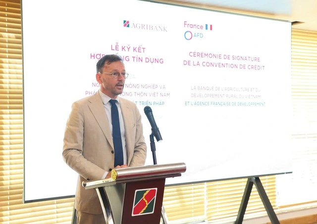 Agribank ký kết Hợp đồng tín dụng Hạn mức tài chính khí hậu với AFD - Ảnh 3