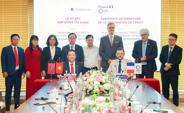 Agribank ký kết Hợp đồng tín dụng Hạn mức tài chính khí hậu với AFD - Ảnh 4