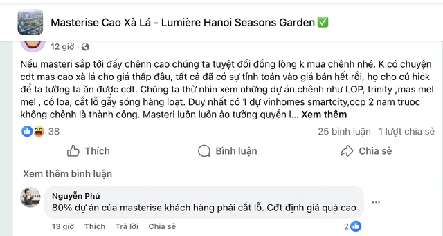 Chiêu 'tạo sóng' giá cao ở Masterise Cao Xà Lá - Ảnh 2
