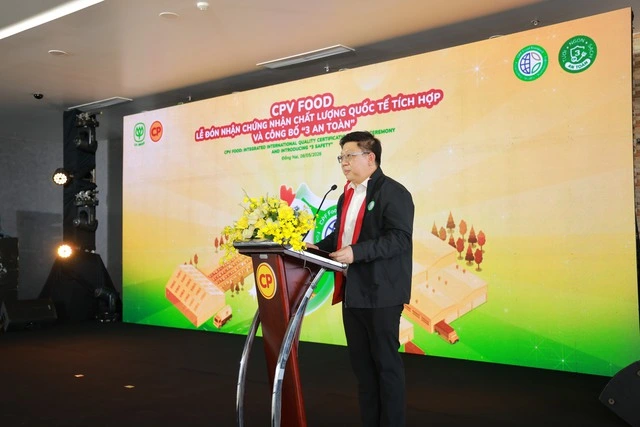 CPV Food cam kết thực hiện '3 an toàn' - Ảnh 1