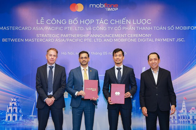 Công ty CP Thanh toán số MobiFone (MDP) bắt tay Mastercard thúc đẩy nền kinh tế số - Ảnh 1