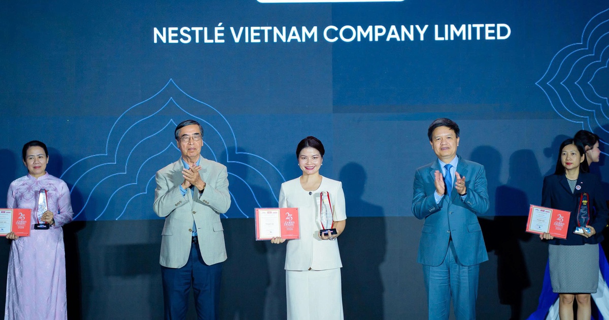 Nestlé Việt Nam nhận giải thưởng Rồng Vàng phát triển chuỗi giá trị nông nghiệp bền vững