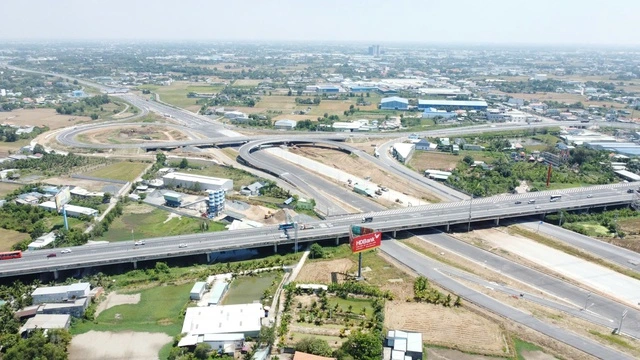 Cần hơn 11,7 triệu m³ cát cho tuyến Vành đai 4 TP.HCM qua Tây Ninh - Ảnh 1