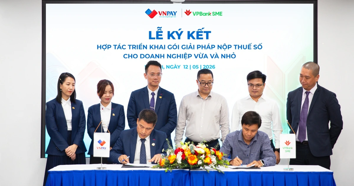 VPBank và VNPAY đẩy mạnh giải pháp nộp thuế số cho khách hàng doanh nghiệp