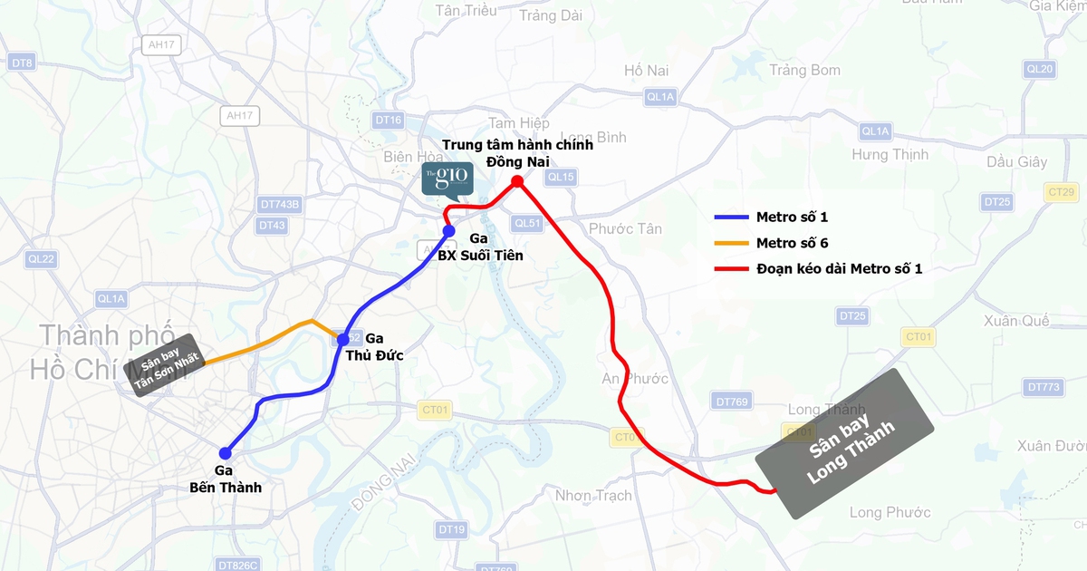 'Sức hút' The Gió Riverside nhờ liền kề 2 ga metro, kết nối 2 sân bay quốc tế
