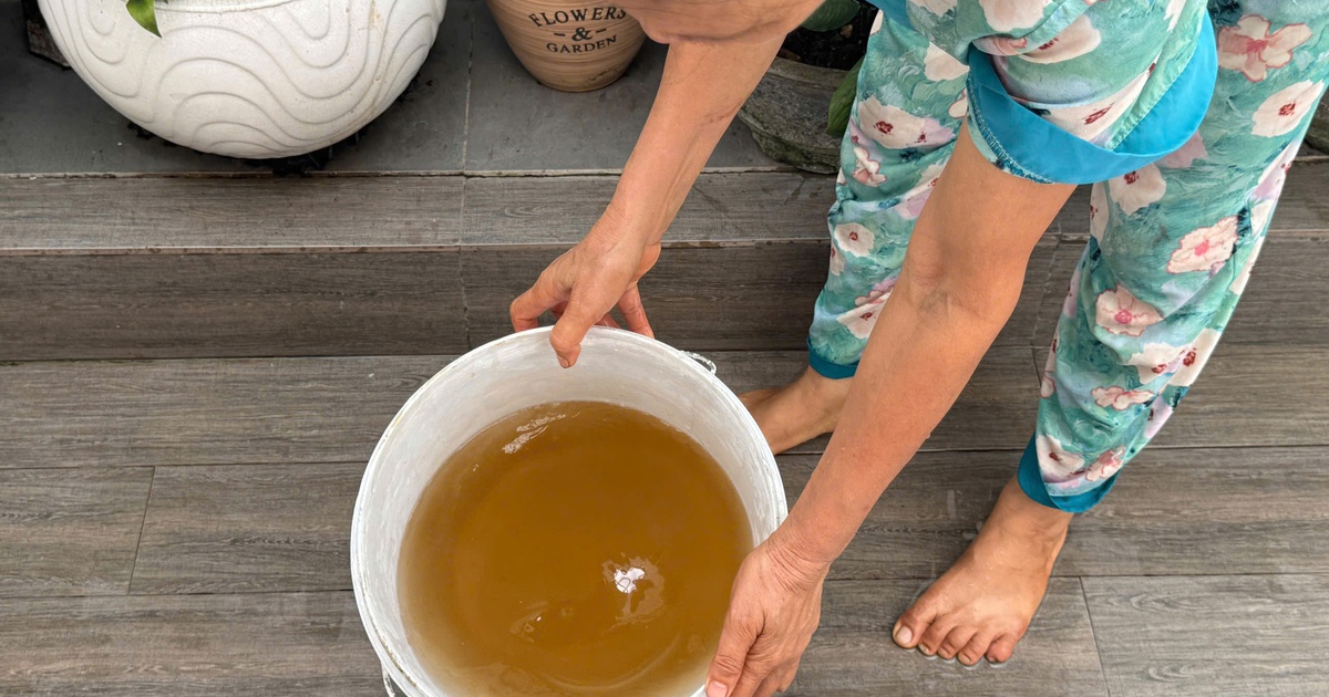 Người dân Nhà Bè bị dính nước đục, vàng sẽ được khấu trừ tiền nước