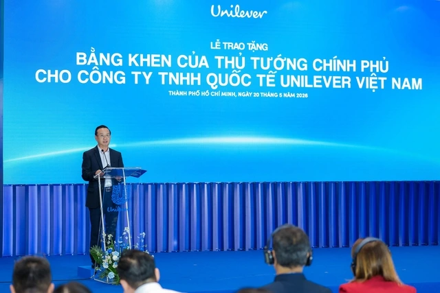 Unilever Việt Nam nhận bằng khen của Thủ tướng - Ảnh 1