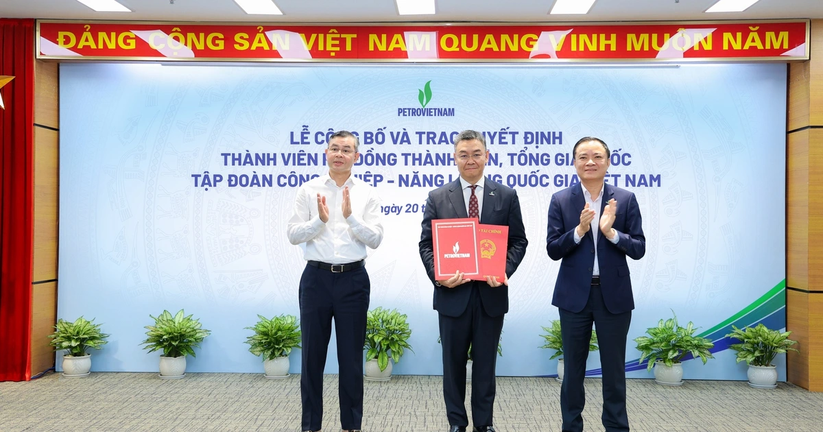 Ông Lê Mạnh Cường được bổ nhiệm làm Tổng giám đốc Petrovietnam