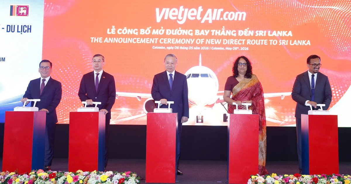 Vietjet khai mở đường bay TP.HCM - Colombo, thúc đẩy hợp tác Việt Nam - Sri Lanka