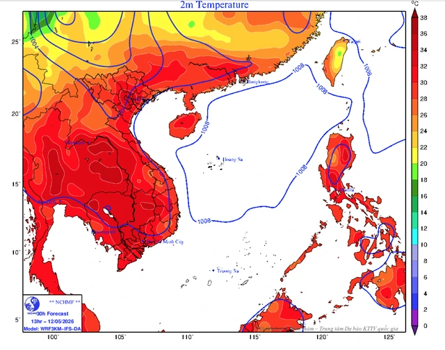 Cả nước sắp đối mặt nắng nóng diện rộng - Ảnh 1