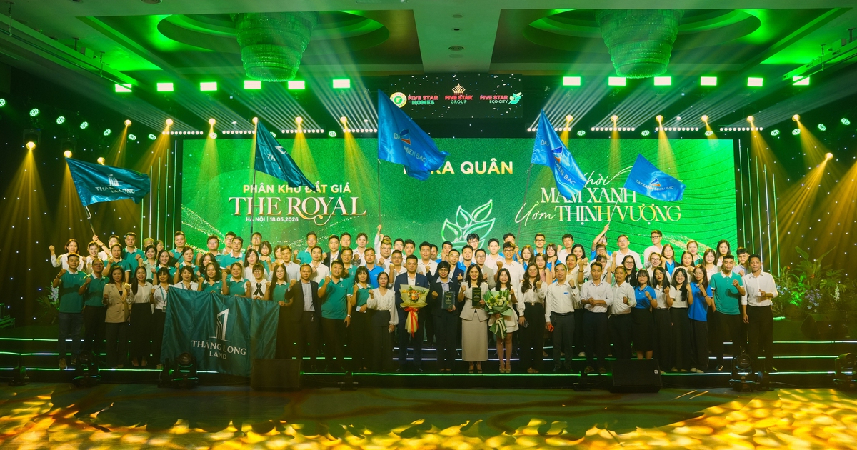 The Royal - Phân khu đắt giá tại Five Star Eco City mở rộng độ phủ miền Bắc