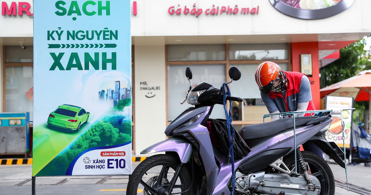 Sẽ bán đại trà xăng sinh học E10 từ ngày 15.5