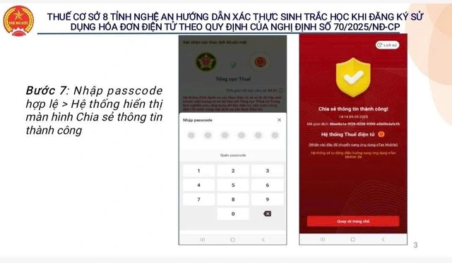 Các bước xác thực sinh trắc học với chủ hộ kinh doanh trên eTax Mobile - Ảnh 4