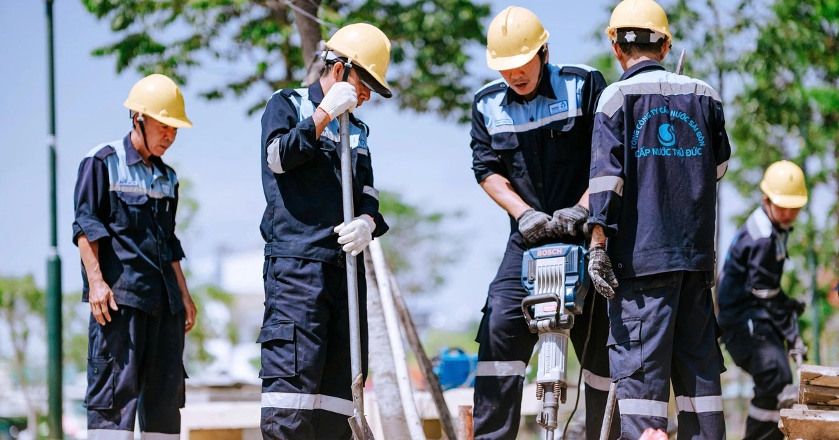 Cấp nước Thủ Đức: Giữ dòng nước ổn định, lan tỏa nghĩa tình nơi biên cương