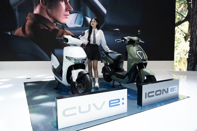 Chi tiết 2 mẫu xe máy điện mới của Honda - Ảnh 1