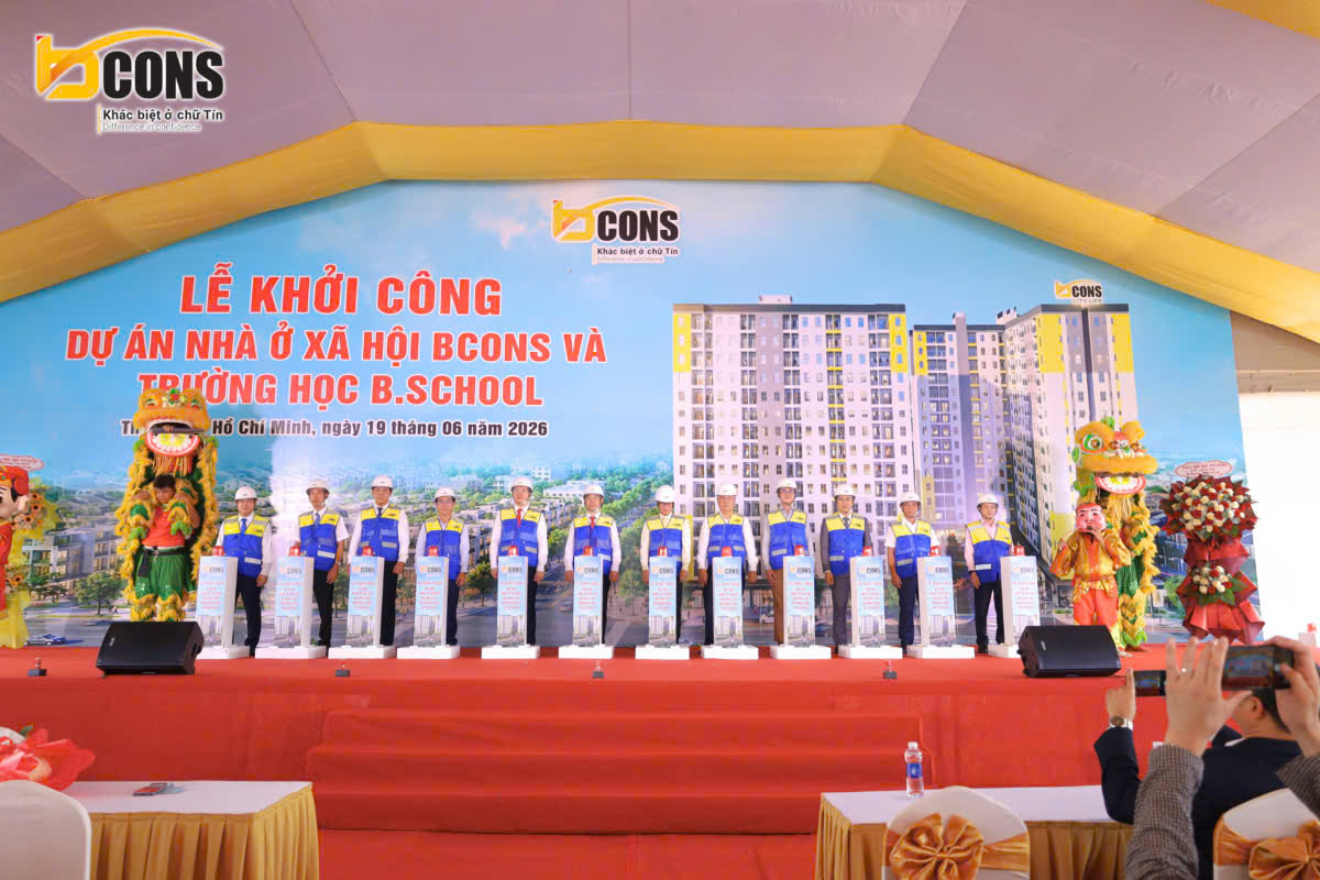 Khởi công thêm hơn 800 căn nhà ở xã hội tại TPHCM - Ảnh 1