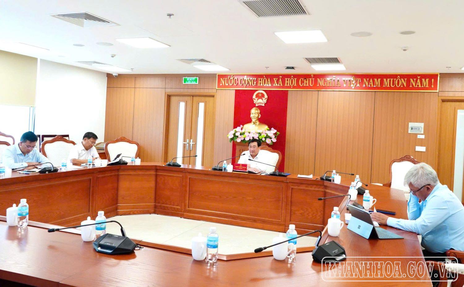 Họp về dự án điện hạt nhân đầu tiên của Việt Nam, lãnh đạo tỉnh Khánh Hòa yêu cầu khẩn trương thực hiện việc quan trọng này - Ảnh 1
