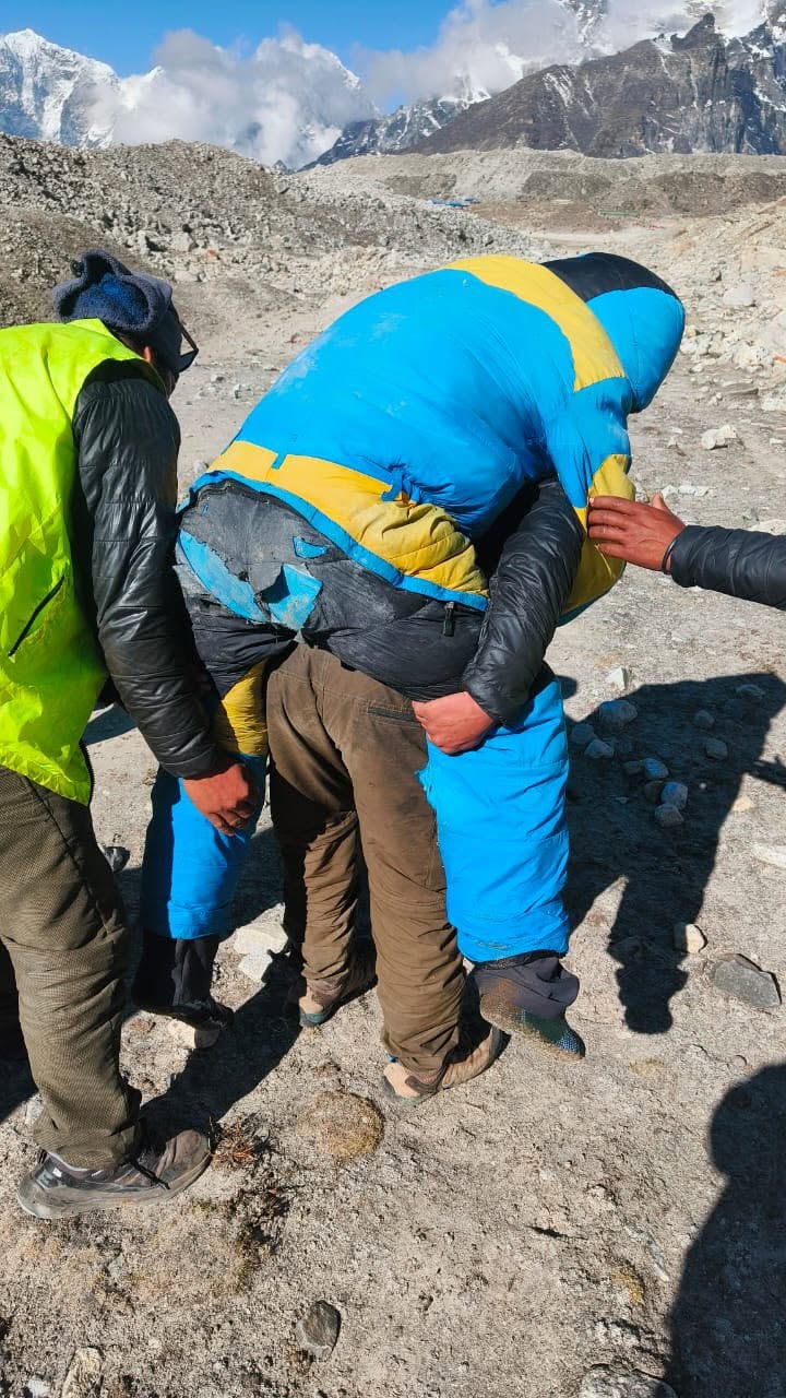 Kỳ tích trên Everest: Người đàn ông sống sót sau 7 ngày mất tích ở "vùng tử thần" - Ảnh 3