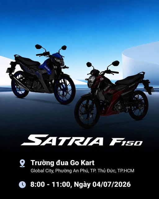 Suzuki Satria 2026 chốt lịch ra mắt khách Việt: Có phiên bản hoàn toàn mới, quyết đấu Honda Winner lẫn Yamaha Exciter 155 - Ảnh 1