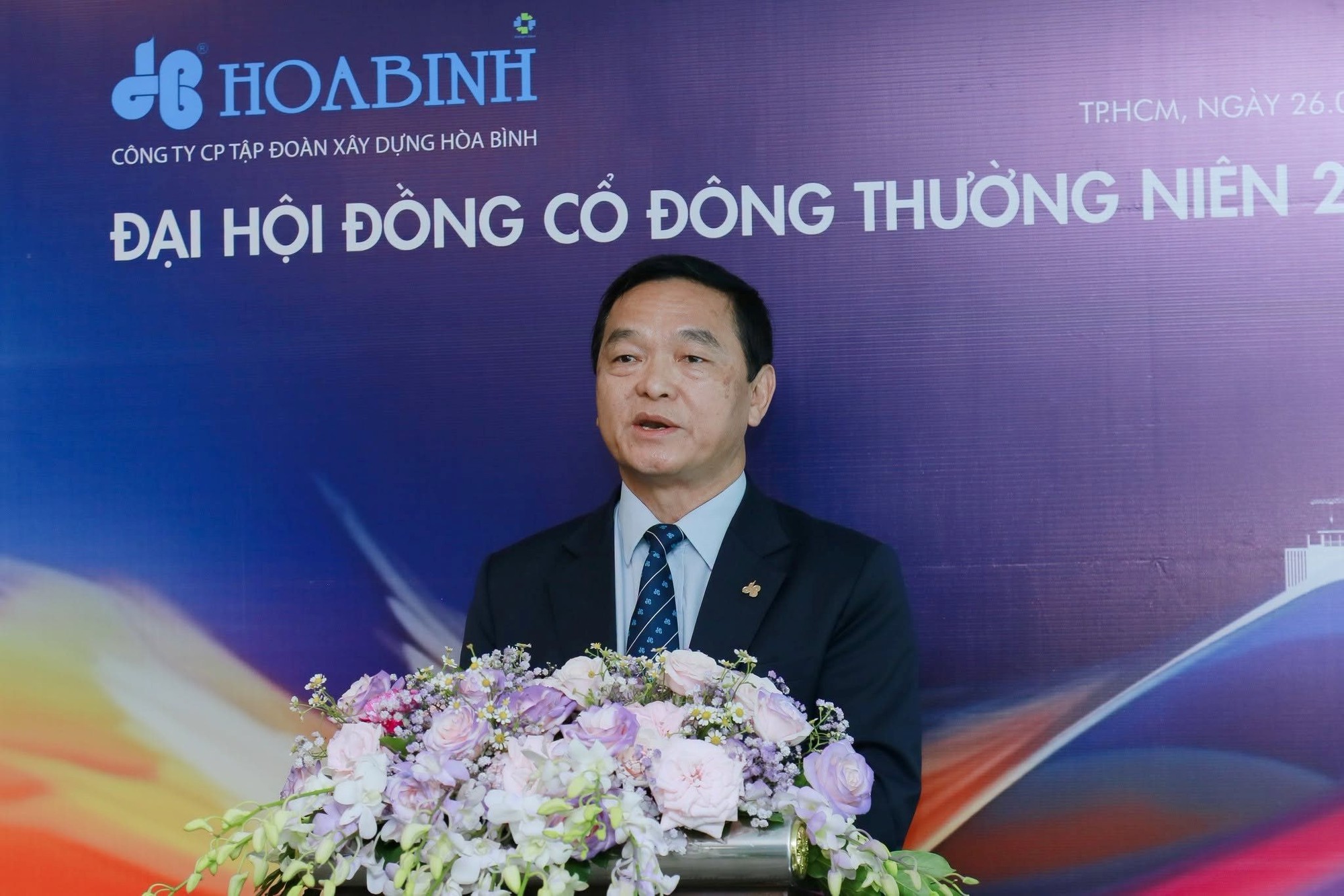 Chủ tịch HĐQT Lê Viết Hải: Hòa Bình (HBC) bước vào kỳ "tái sinh", ký hợp đồng khung 1,9 tỷ USD cho DA bờ kè sông Mekong tại Campuchia - Ảnh 1