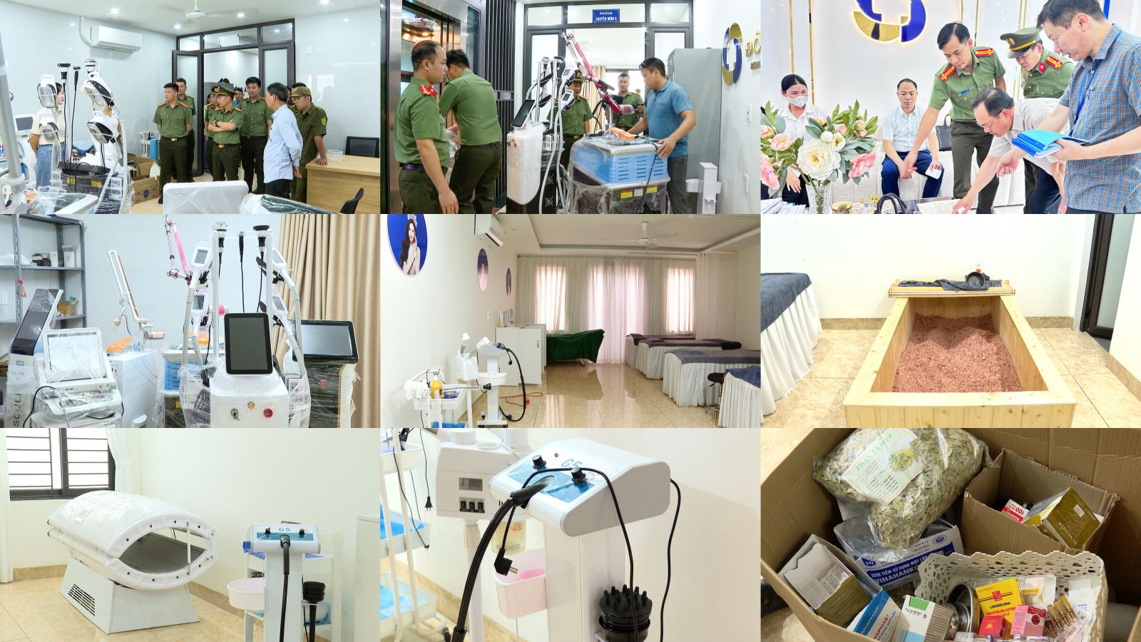 Khám xét khẩn cấp hàng loạt spa làm đẹp, bắt bà chủ Nguyễn Thị Thu Hà SN 1991 - Ảnh 5