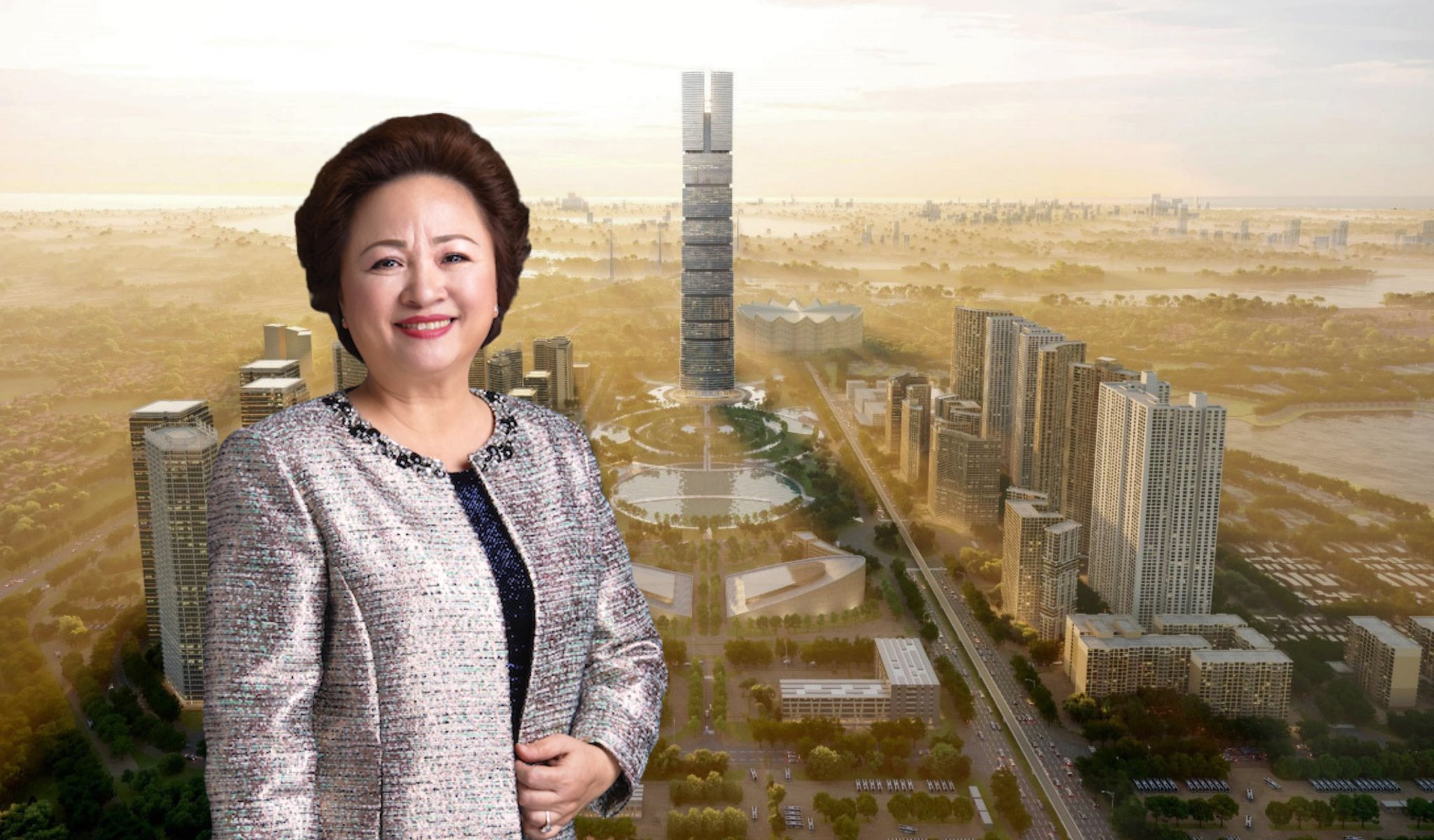 Chủ đầu tư siêu dự án 4,2 tỷ USD có tháp tài chính 108 tầng muốn nghiên cứu làm siêu dự án gần 1.000 ha tại Hưng Yên - Ảnh 1