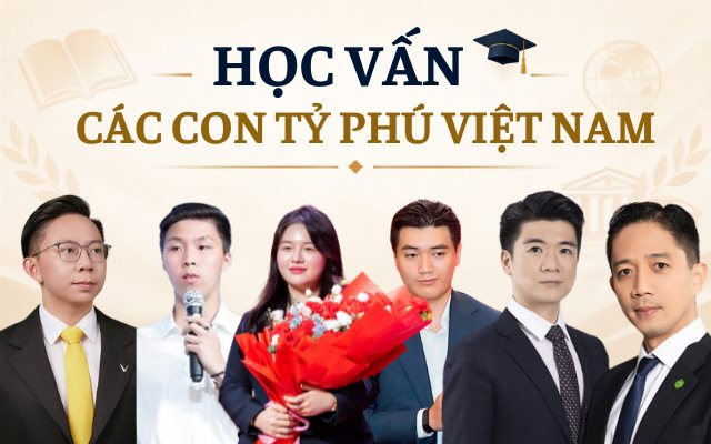 Con trai, con gái của những tỷ phú, doanh nhân giàu bậc nhất Việt Nam học trường nào? - Ảnh 1