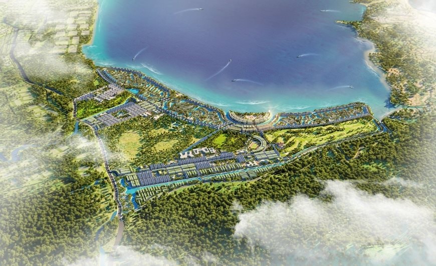 Thu hồi gần 800ha đất của các hộ dân để làm siêu đô thị ven vịnh trị giá 85.000 tỷ đồng của Vinhomes tại thủ phủ du lịch có đường bờ biển dài nhất Việt Nam - Ảnh 1