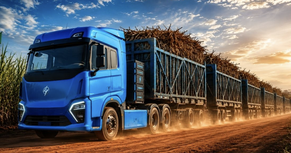 Phát hiện xe tải Trung Quốc di chuyển liên tục không phát ra tiếng động, kéo theo 120 tấn hàng suốt quãng đường gần 400 km - Ảnh 1