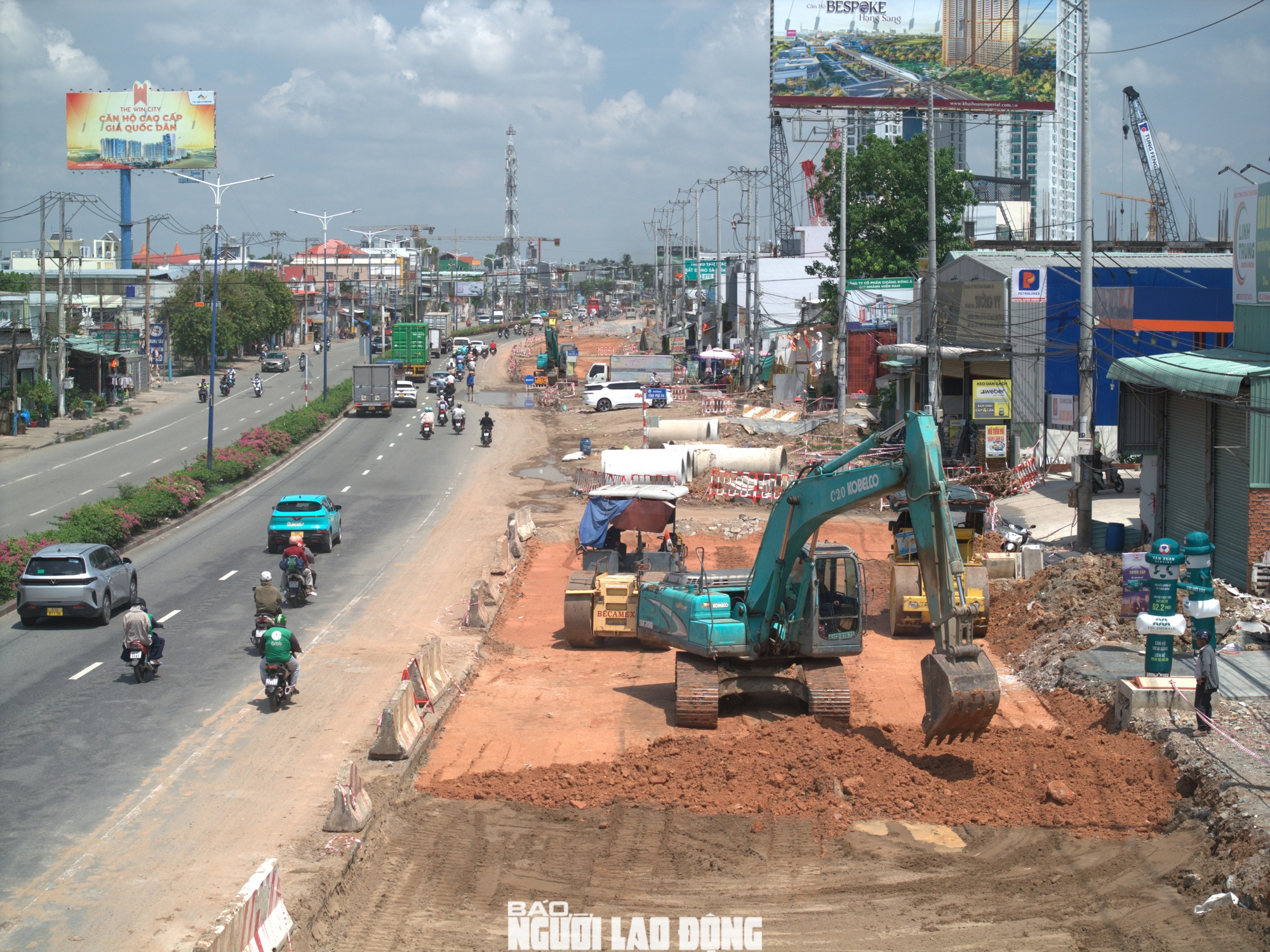 Toàn cảnh Quốc lộ 13 sau gần 4 năm mở rộng lên 8 làn xe - Ảnh 2