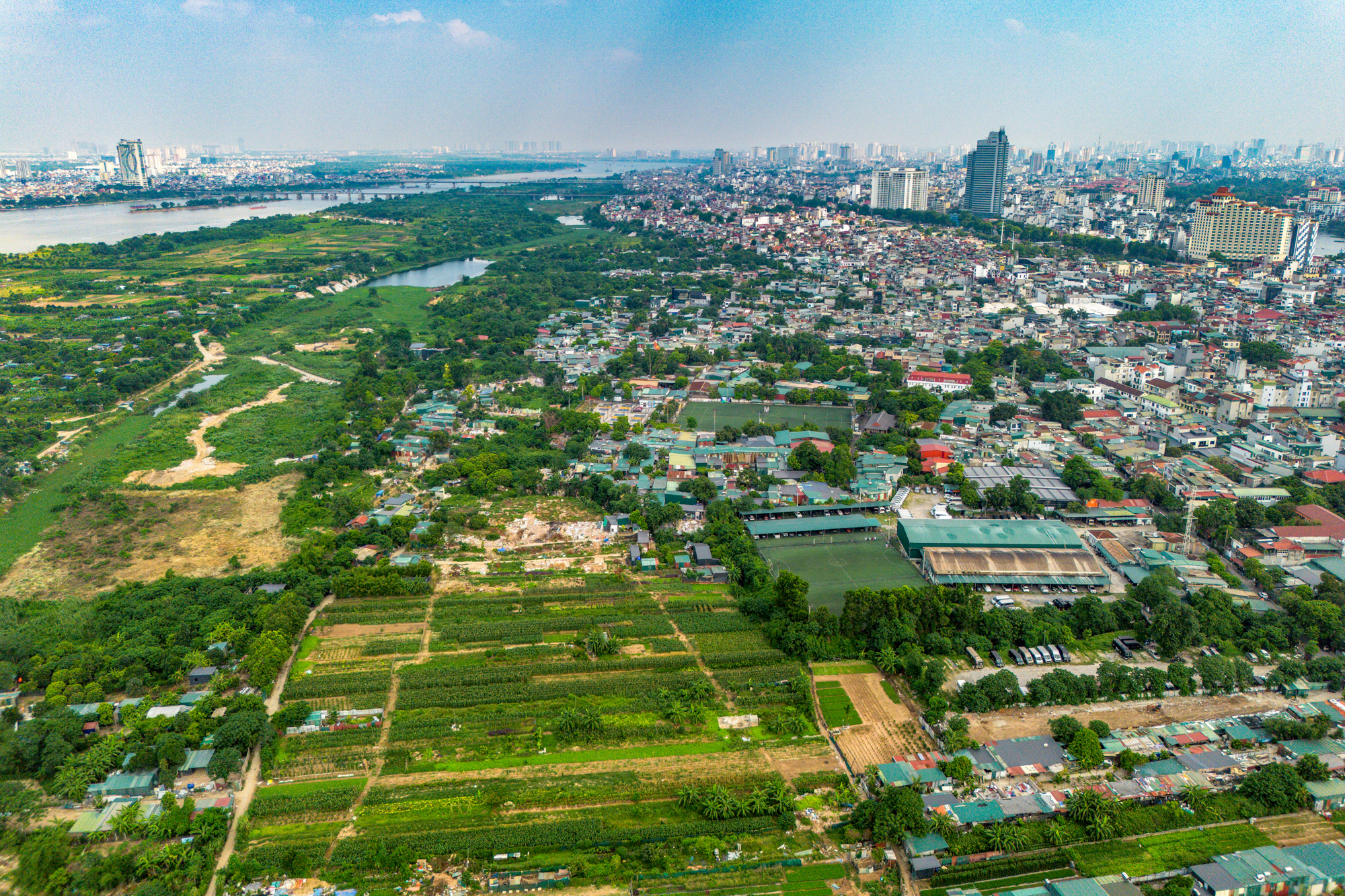 Toàn cảnh khu vực rộng gấp 6 lần phường Hoàn Kiếm, từng là nơi sinh sống của gần 250.000 người dân Hà Nội...sắp được làm siêu dự án chưa từng có - Ảnh 14