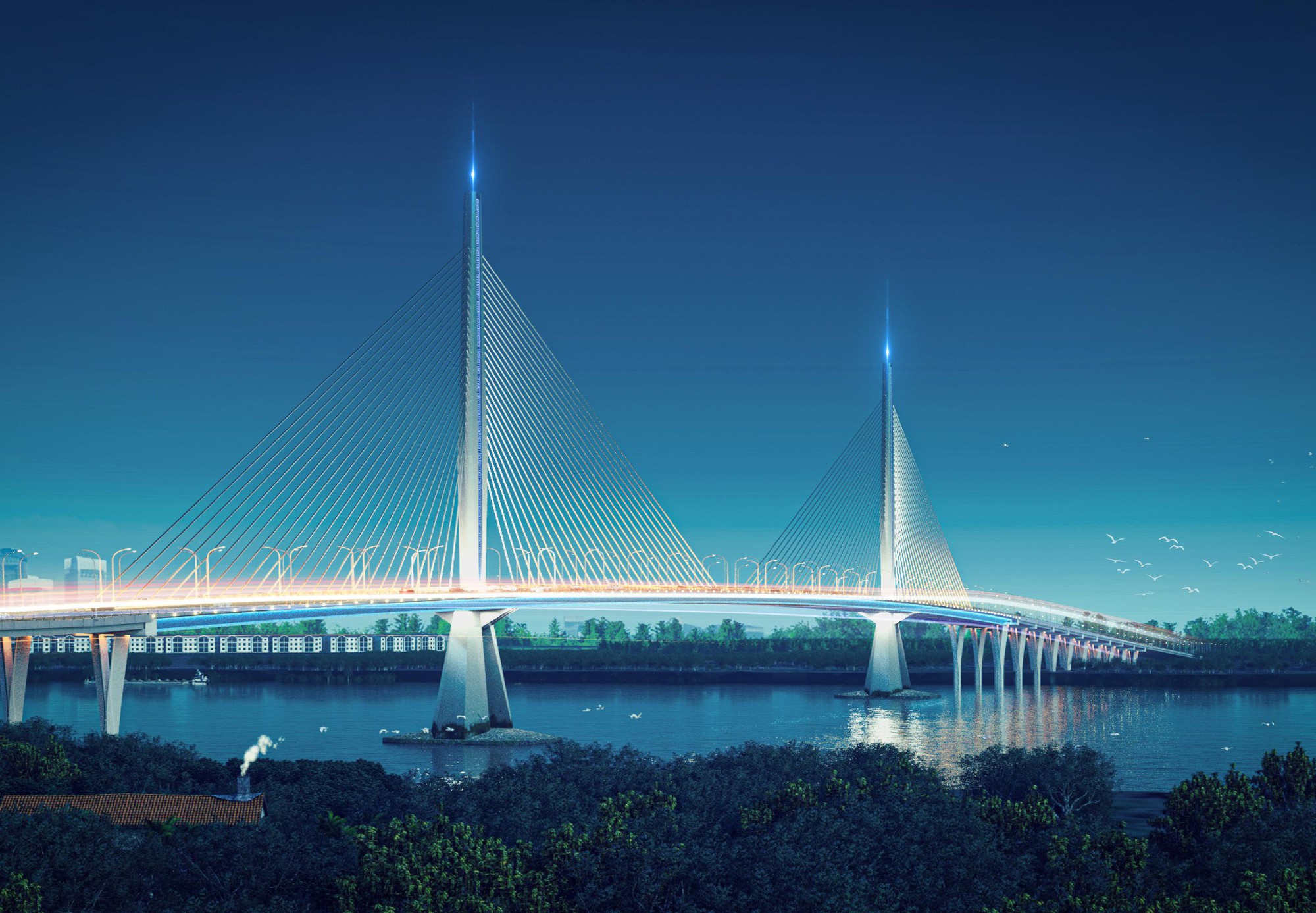 Tăng vốn đầu tư dự án xây dựng cầu Cát Lái, Long Hưng kết nối Đồng Nai với TPHCM - Ảnh 2