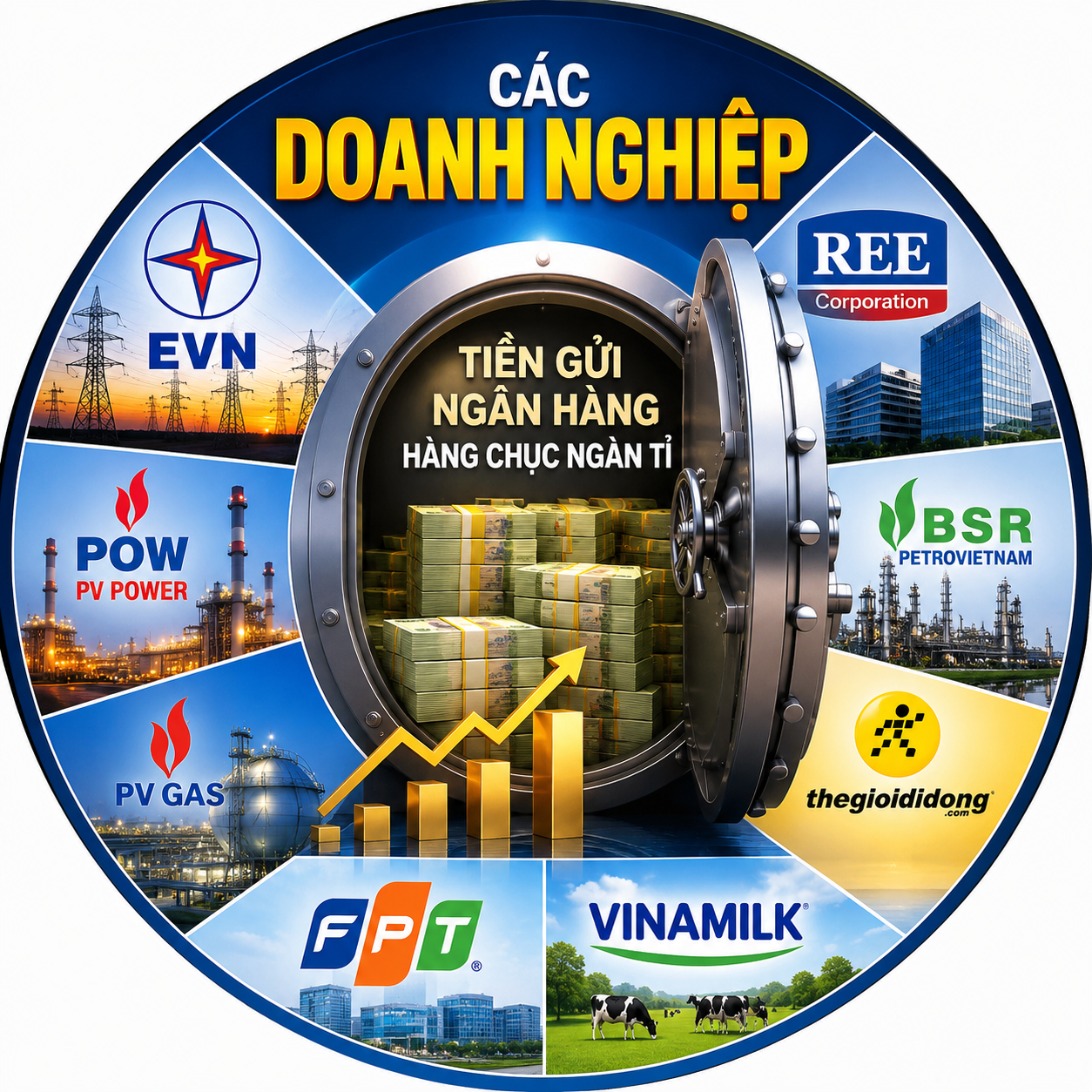 Không riêng EVN, nhiều "ông lớn" cũng có hàng chục ngàn tỉ đồng gửi ngân hàng - Ảnh 1