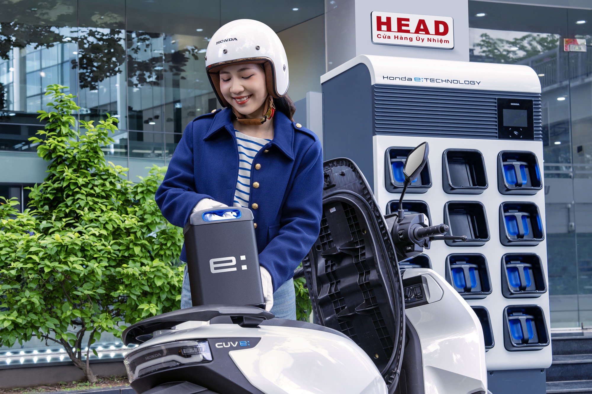 Honda mở bán cùng lúc 2 mẫu xe máy điện CUV e: và UC3: Giá từ 45 triệu, có trạm đổi pin - Ảnh 5