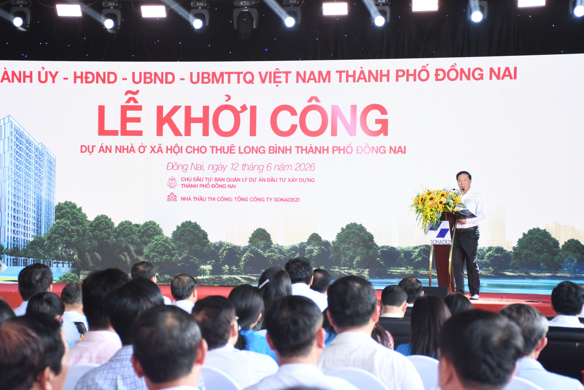 Khởi công xây dựng 1.000 căn hộ cho thuê đầu tiên ở TP Đồng Nai - Ảnh 2