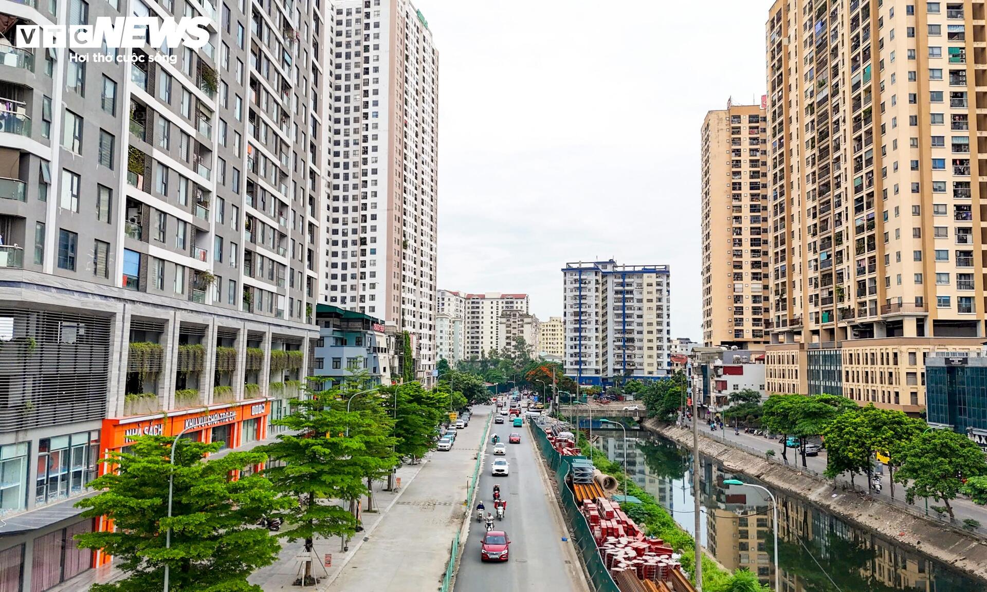 Diện mạo mới của tuyến đường từng bị ví như 'ruộng cày' ở Hà Nội - Ảnh 1